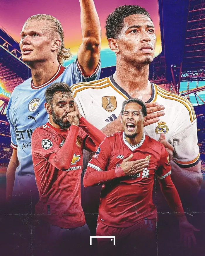 Voetbalsterren van de Champions League